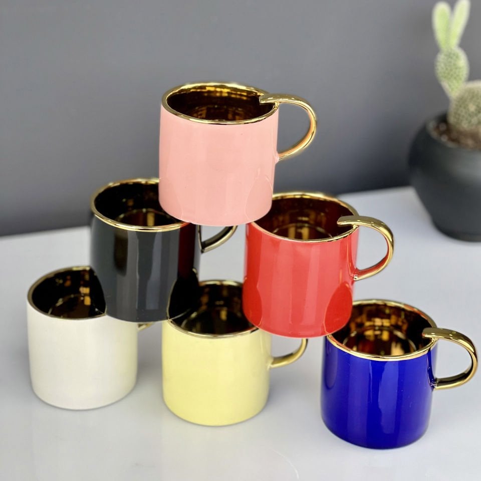 Special Porcelain 6-Piece Mug Set