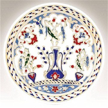 Kütahya Porselen El Yapımı 10 cm Tabak No 3