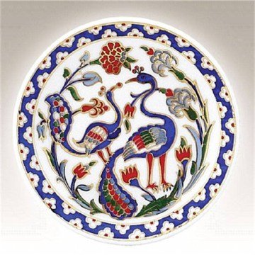 Kütahya Porselen El Yapımı 10cm Tabak No 5