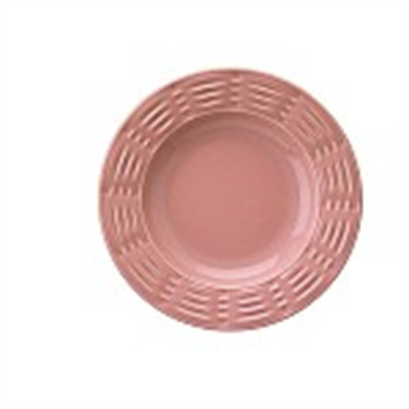Naturaceram Ruby Çukur Tabak Pembe