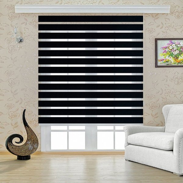 Düz Renk Zebra Perde-2