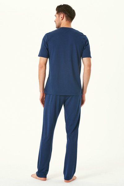 Erkek Streetwear Nakışlı Pijama Takım