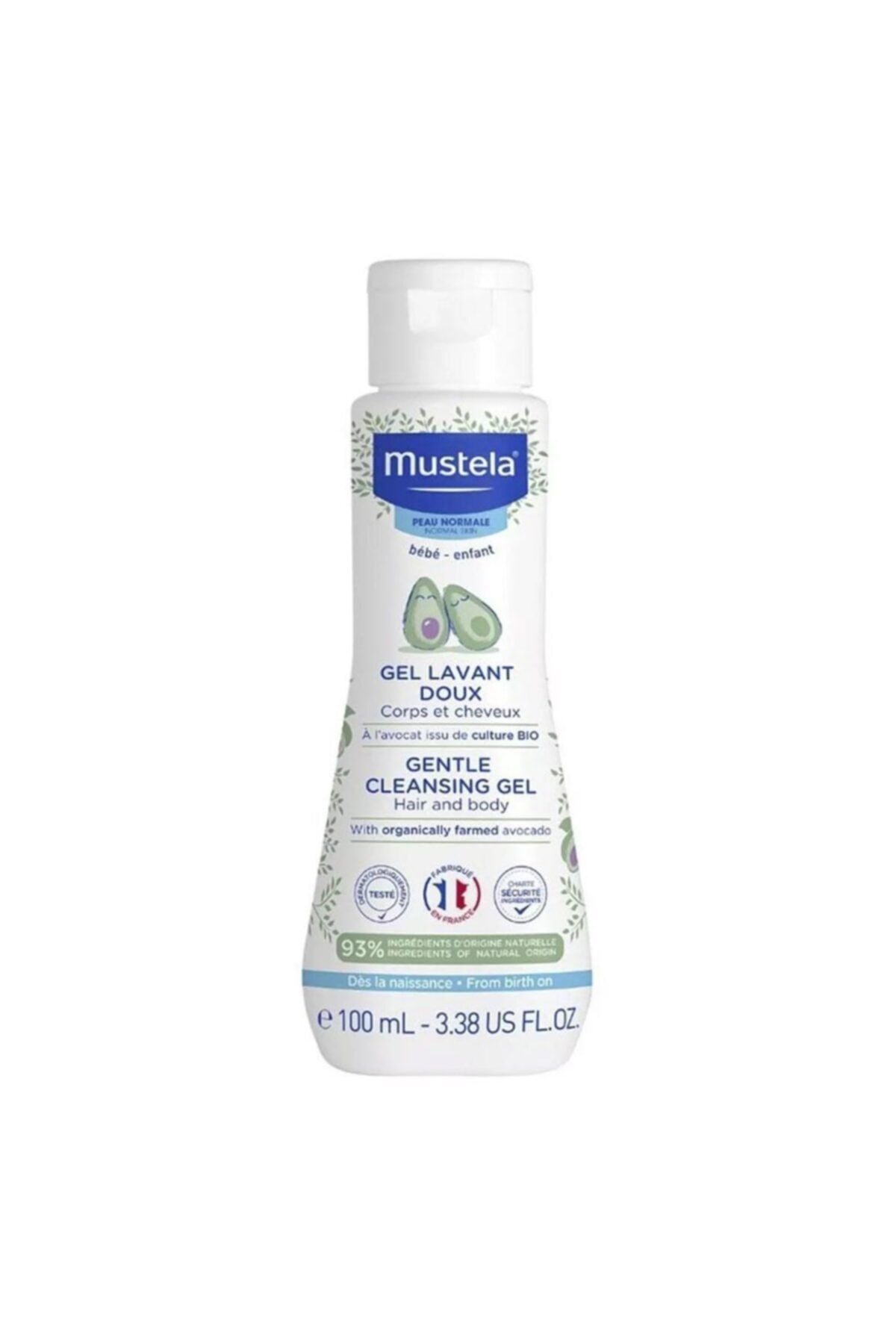 Mustela Gel Lavant Yenidoğan Saç Vücut Şampuanı 100 ml