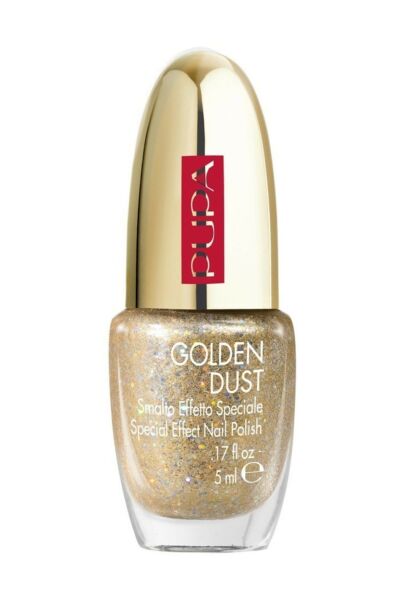 Pupa Oje Golden Dust Altın Işıltılı 5 ml 001