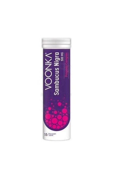 Voonka Sambucus Nigra Propolis Complex 15 Efervesan