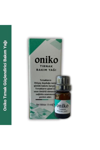 Oniko Tırnak Güçlendirici Bakım Yağı 9 ml