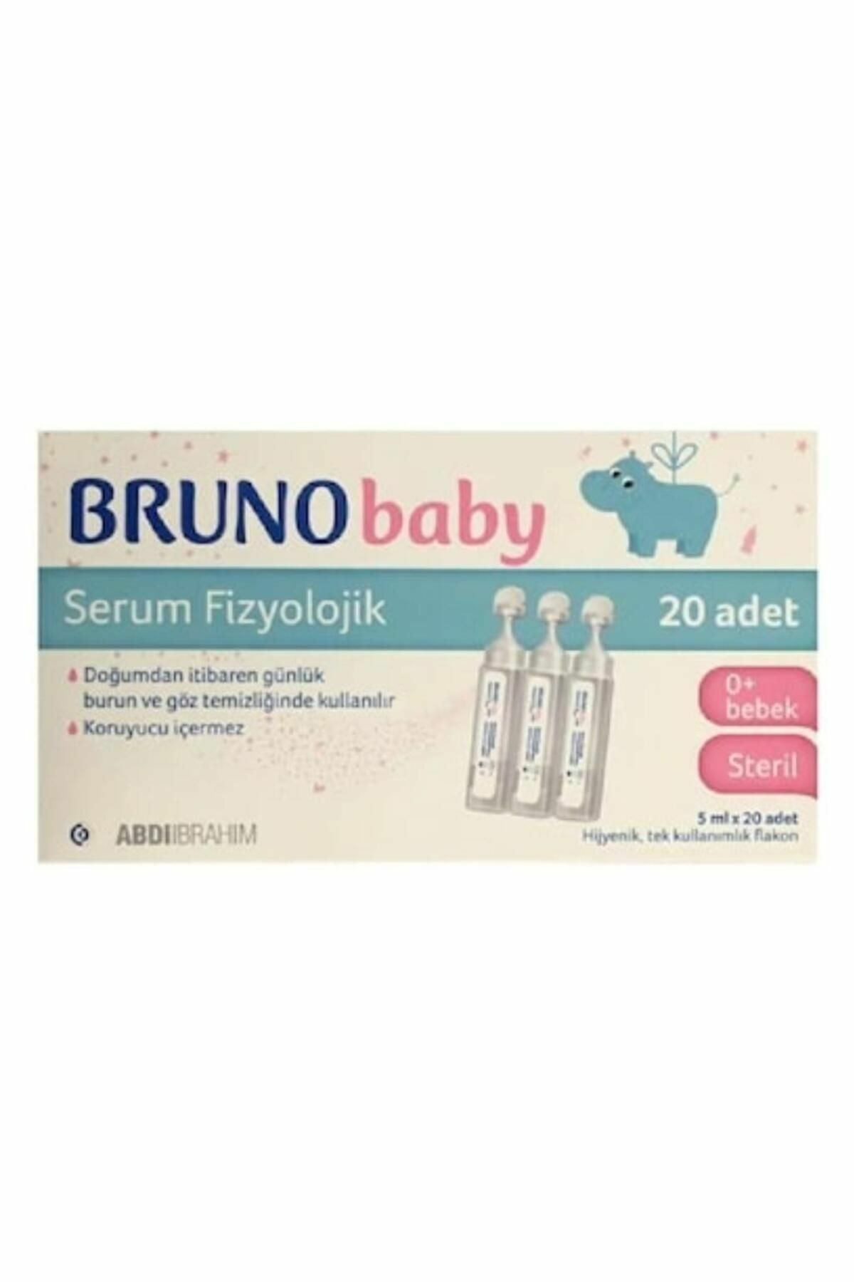 Bruno Serum Fizyolojik Damla 5 ml X 20 Flakon