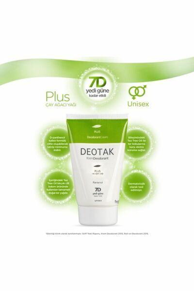 Deotak Plus Krem Deodorant 35 ml