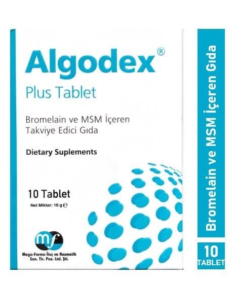 Algodex Plus Bromelain - MSM10 Tablet