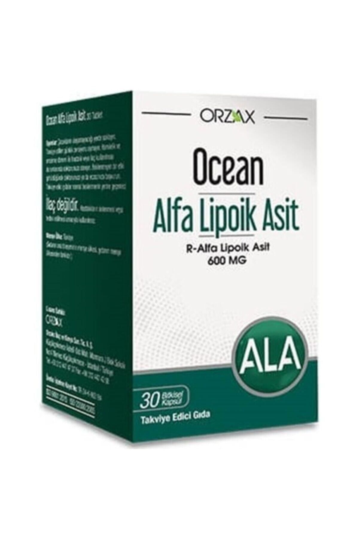 Ocean Alfa Lipoik Asit 600 Mg 30 Kapsül