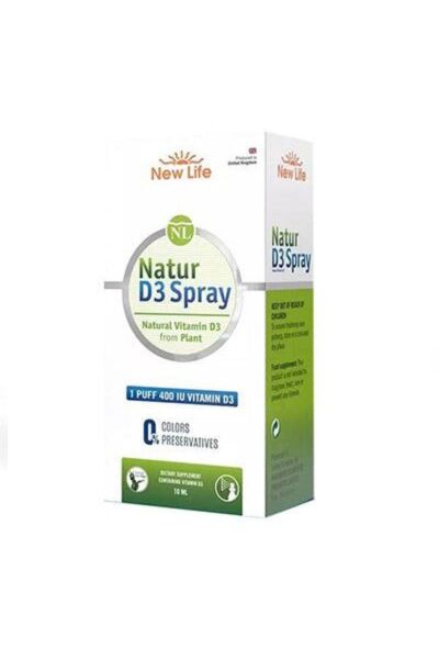 New Life Natur D3 400 Iu 10 ml Sprey