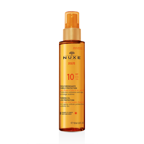 Nuxe Sun Güneş Bronzlaştırıcı Yüz ve Vücut Yağı Spf 10 150ml