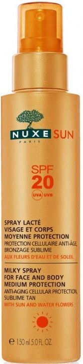 Nuxe Sun Güneş Koruyucu Yüz ve Vücut Sütü Sprey Spf20 150ml