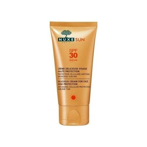 Nuxe Sun Creme Delicieuse Visage Haute Protection Spf30 50ml