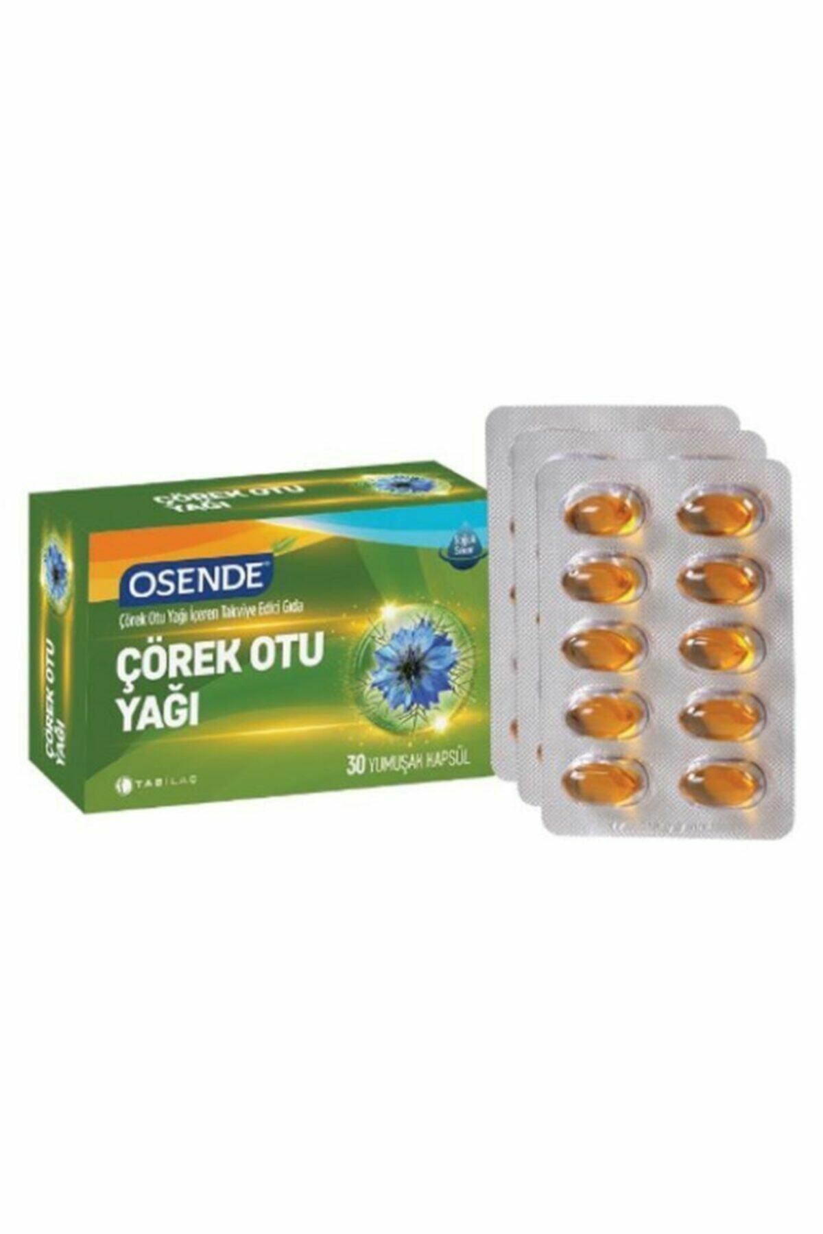Osende Çörekotu Yağı 900 Mg 30 Kapsül