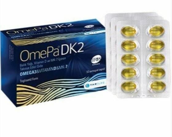 Omepa Dk2 Vitamin D7 Mena Q7 - 50 Yumuşak Kapsül