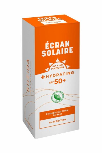 Sheida Ecran Solaire Yüz Güneş Kremi Spf 50 75 ml | Leke Karşıtı, Nemlendirici Ve Güneş Koruyucu