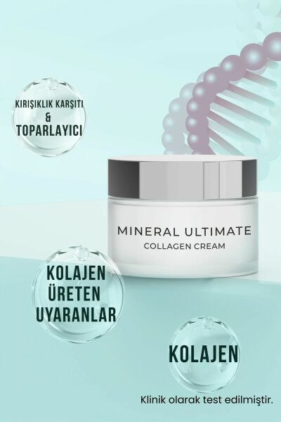 Sheida Mineral Ultimate Kolajen Krem – Siyah Nokta, Ve Yaşlanma Karşıtı Niacinamide Içerikli – 60 ml