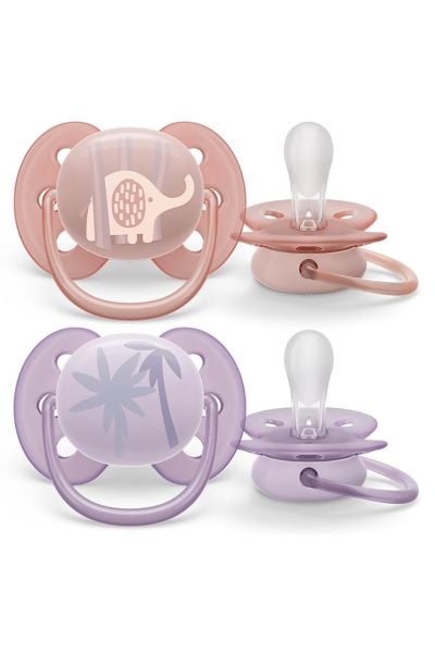 Philips Avent Ultra Soft Emzik 0-6 Ay 2'li Kız Scf091/09