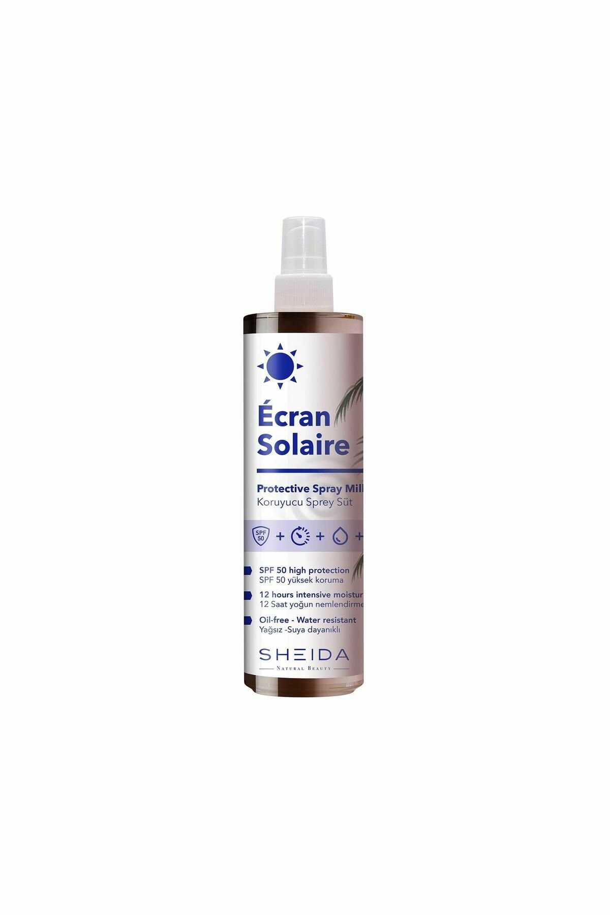 Sheida Ecran Solaire Koruyucu Sprey Süt Spf 50 200ml