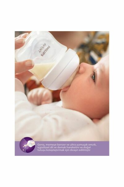Avent Doğal Tepkili Pp 2li Biberon Seti 125m 0 Ay Scy900/02