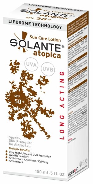 Solante Atopica Güneş Koruyucu Losyon Spf 50+ 150 ML