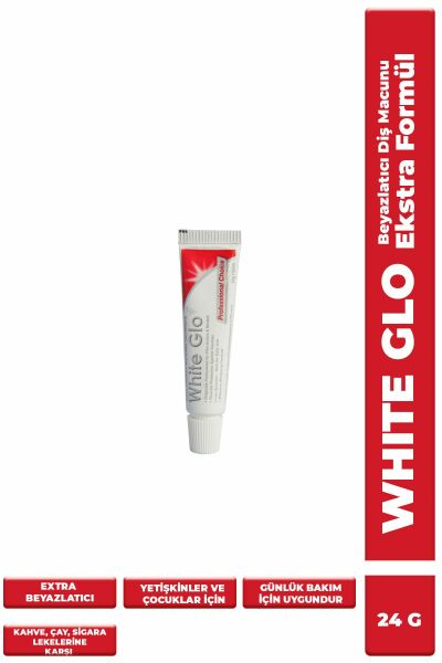 White Glo Beyazlatıcı Diş Macunu Ekstra Formül 24 G