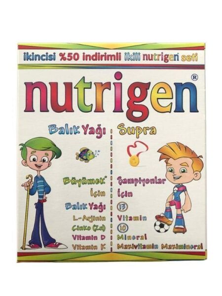 Nutrigen Balık Yağı 200ml + Supra Şurup 200 Ml