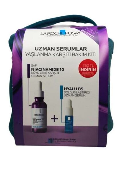 La Roche Posay Niacinamide 30ml + Hyalu B5 10ml Kofre