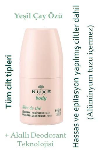 Nuxe Body Reve De The Fresh Feel Deodorant 24hr 50 ml