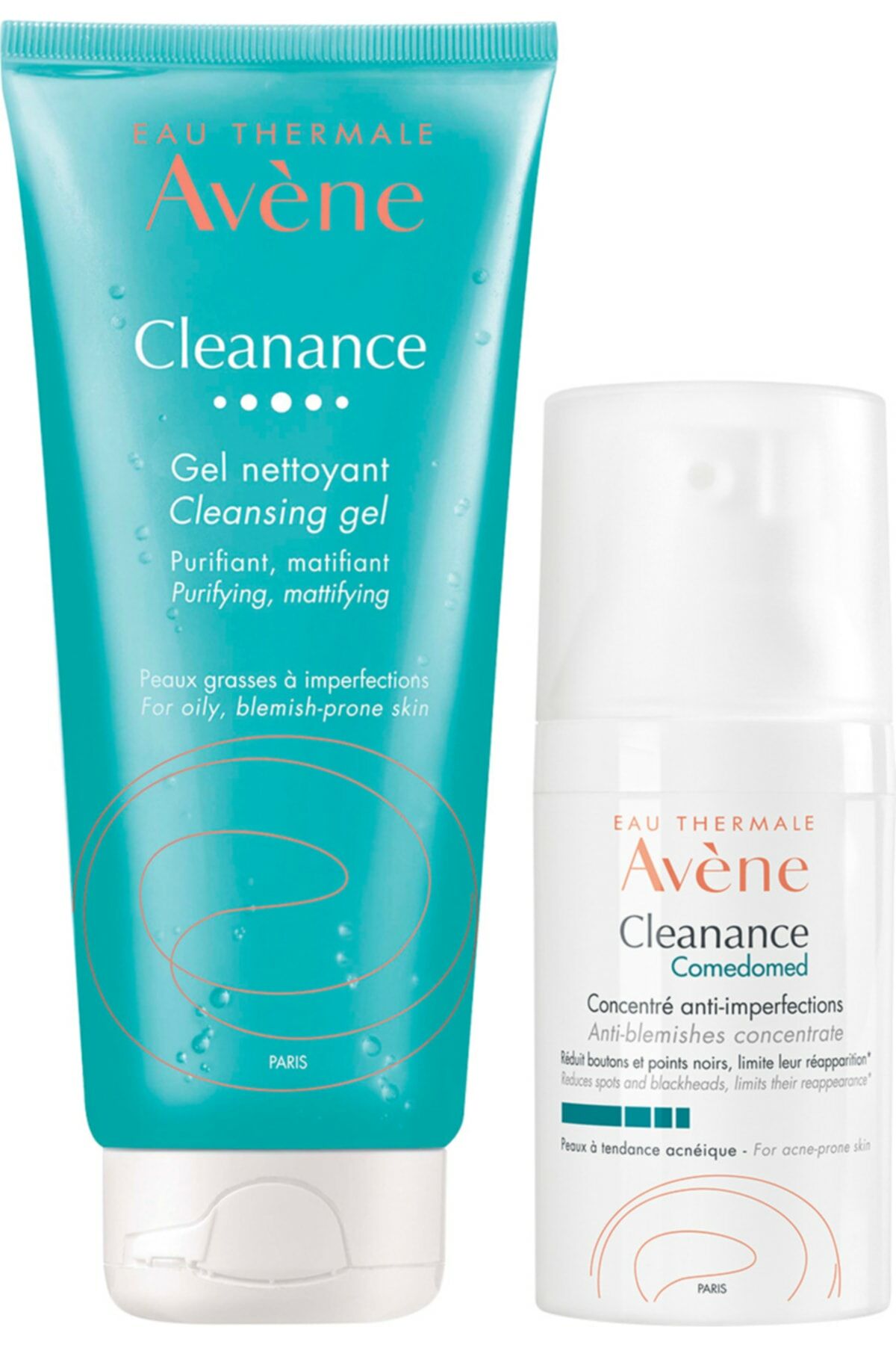 Avene Cleanance Gel 200 ml+Comedomed 30 ml Set