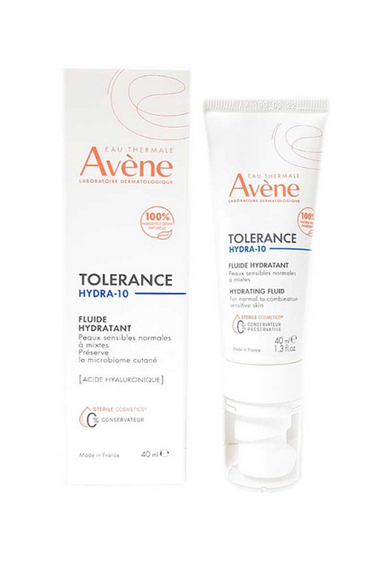 Avene Tolerance Hydra-10 Hydrating Fluid Krem 40 Ml