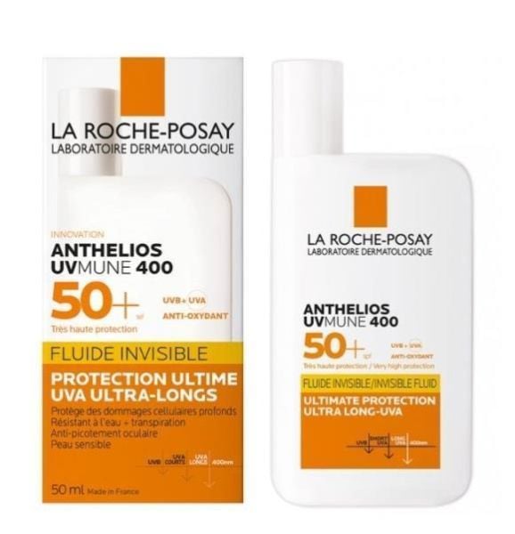 La Roche Posay Anthelios Fluide invisible UVmune SPF 50+ Fluid 50 ml