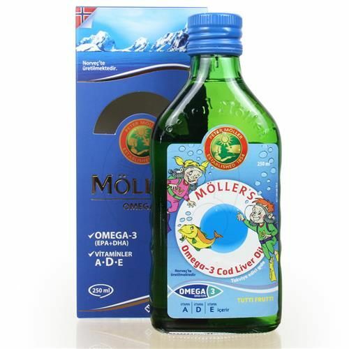 Möller's Omega 3 250 ml Balık Yağı Şurubu
