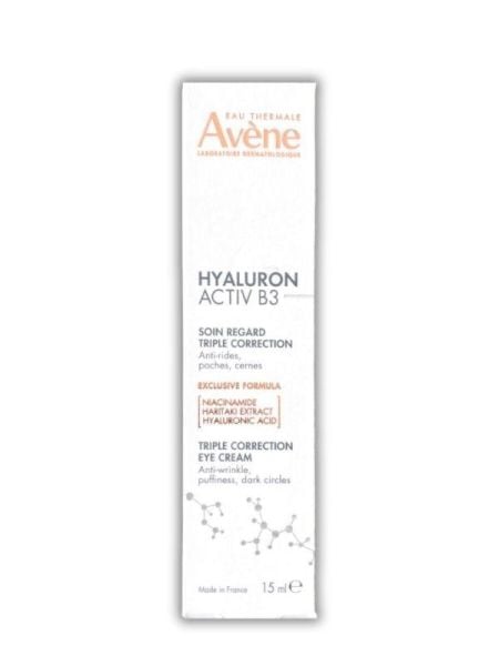 Avene Hyaluron Actıv B3 Üçlü Düzeltici Göz Çevresi Bakımı 15ml