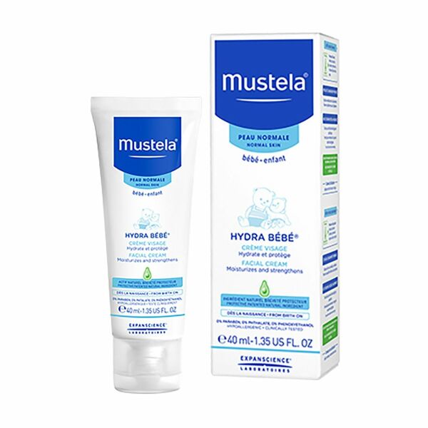 Mustela Hydra Bebe Nemlendirici Yüz Kremi 40 ml