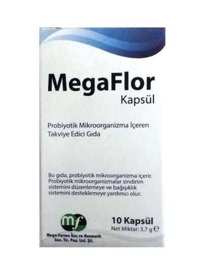 Megaflor Probiotik 10 Kapsül