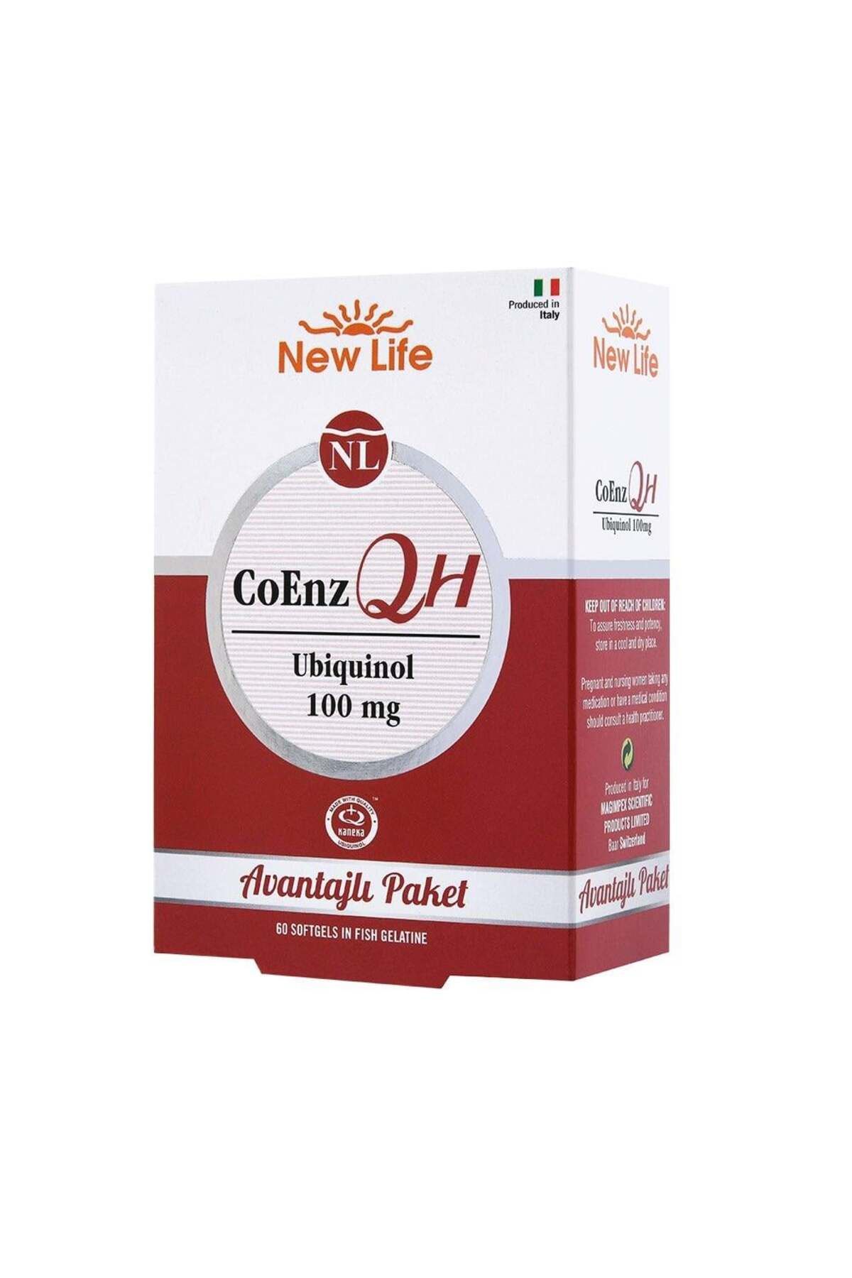 New Life Coenz Qh Ubiquinol 60 Kapsül