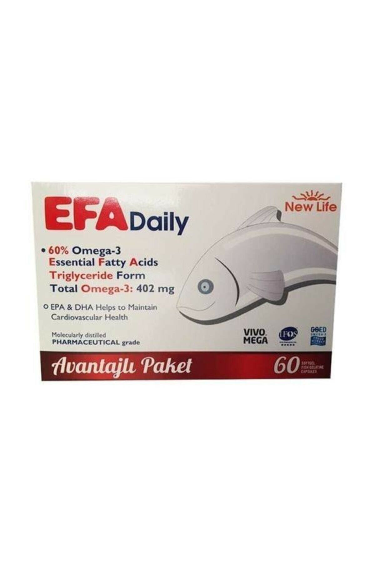 New Life Efa Daily Avantajlı Paket 60 Kapsül