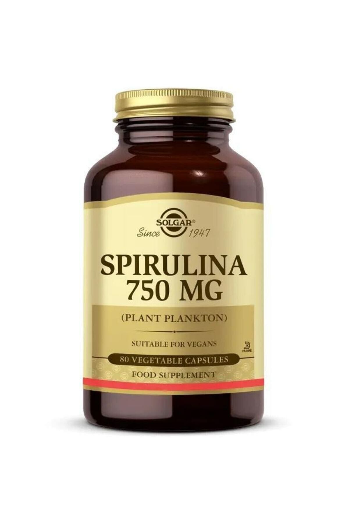 Solgar Spirulina 750 Mg 80 Kapsül