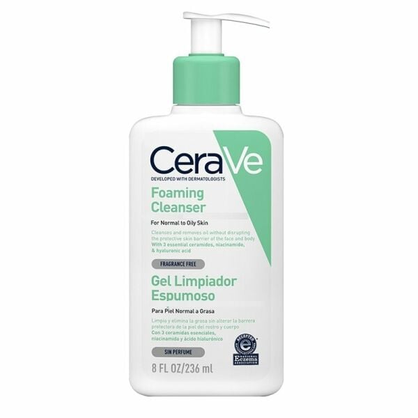 Cerave Foaming Cleanser 236 ml Yüz Temizleyici