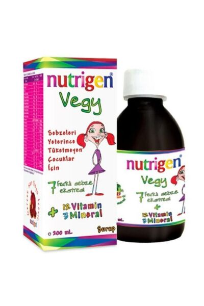 Nutrigen Vegy Şurup 200ml
