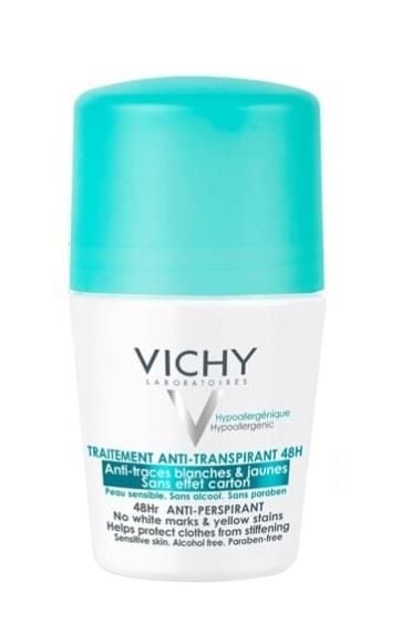 Vichy Terleme Karşıtı İz Bırakmayan Deodorant Roll-On 48 Saat Etkinlik 50ml