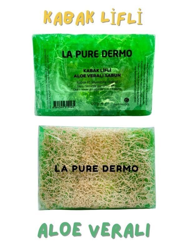 La Pure Dermo Aloe Vera Kabak Lifli Sabun 110gr