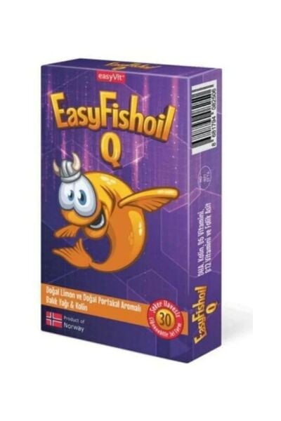 EASYVİT Q Kids Çiğnenebilir 30 Tablet