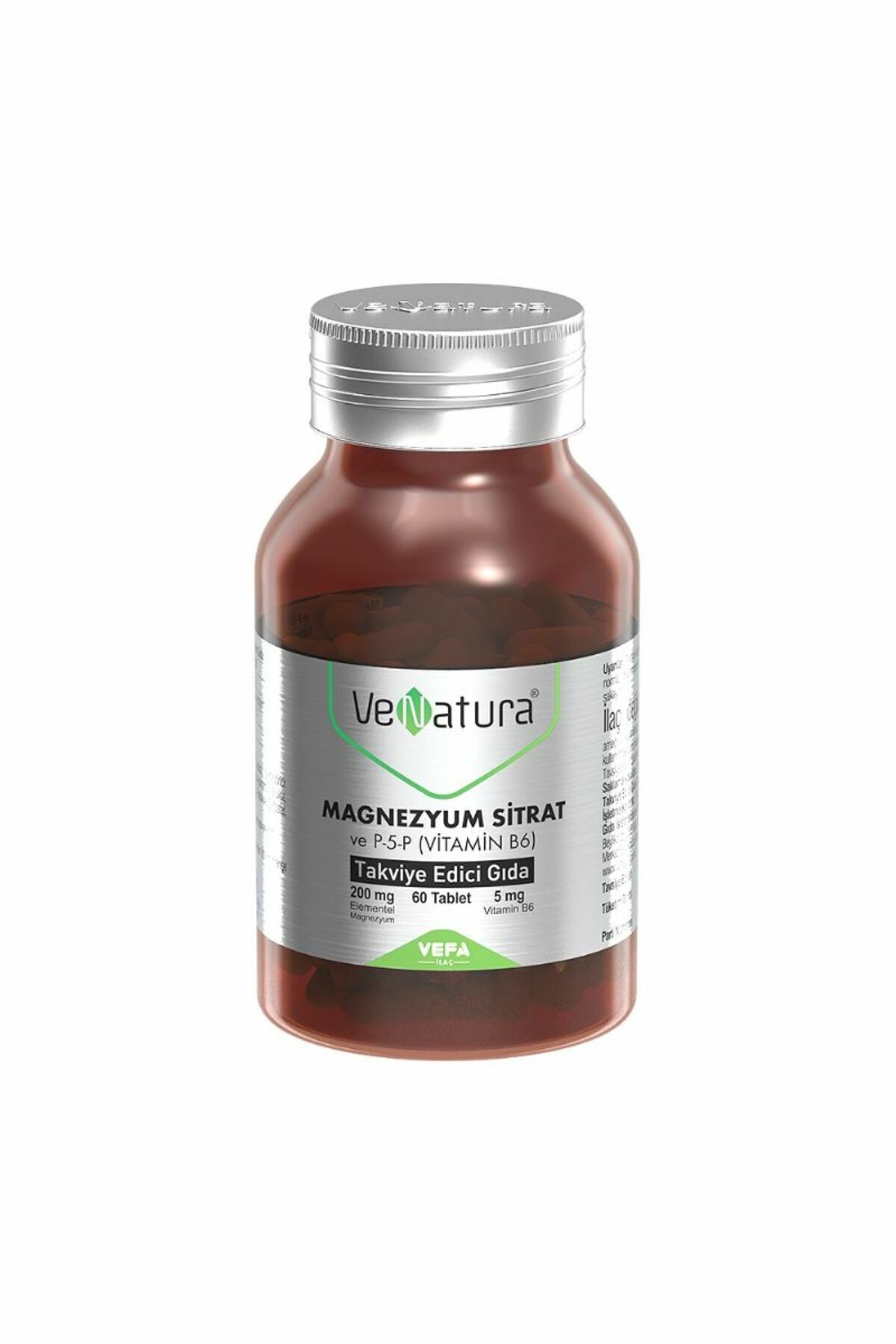 Venatura Magnezyum Sitrat P-5-p Vitamin B6 Tablet 60