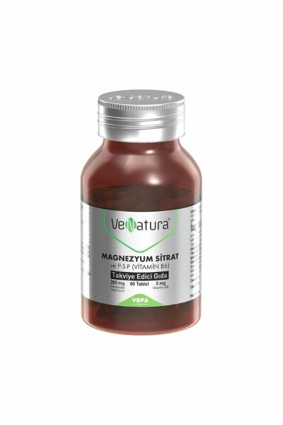 Venatura Magnezyum Sitrat P-5-p Vitamin B6 Tablet 60