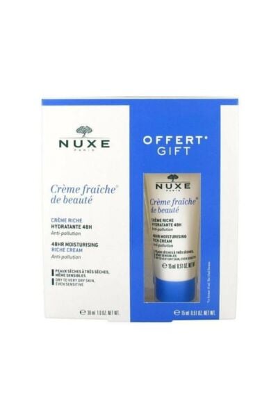 Nuxe Creme Fraiche Dry Skin Mini 2'li Set