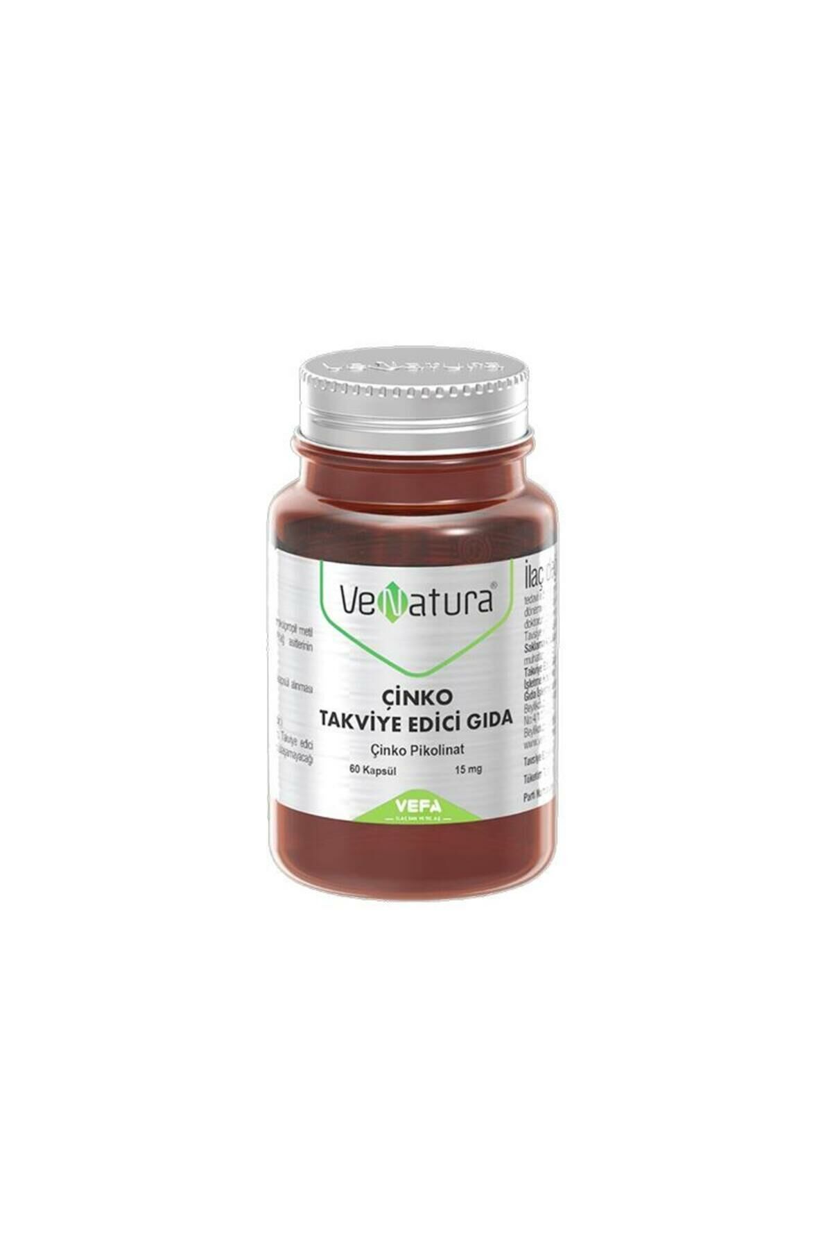 Venatura Çinko 15 mg 60 Kapsül