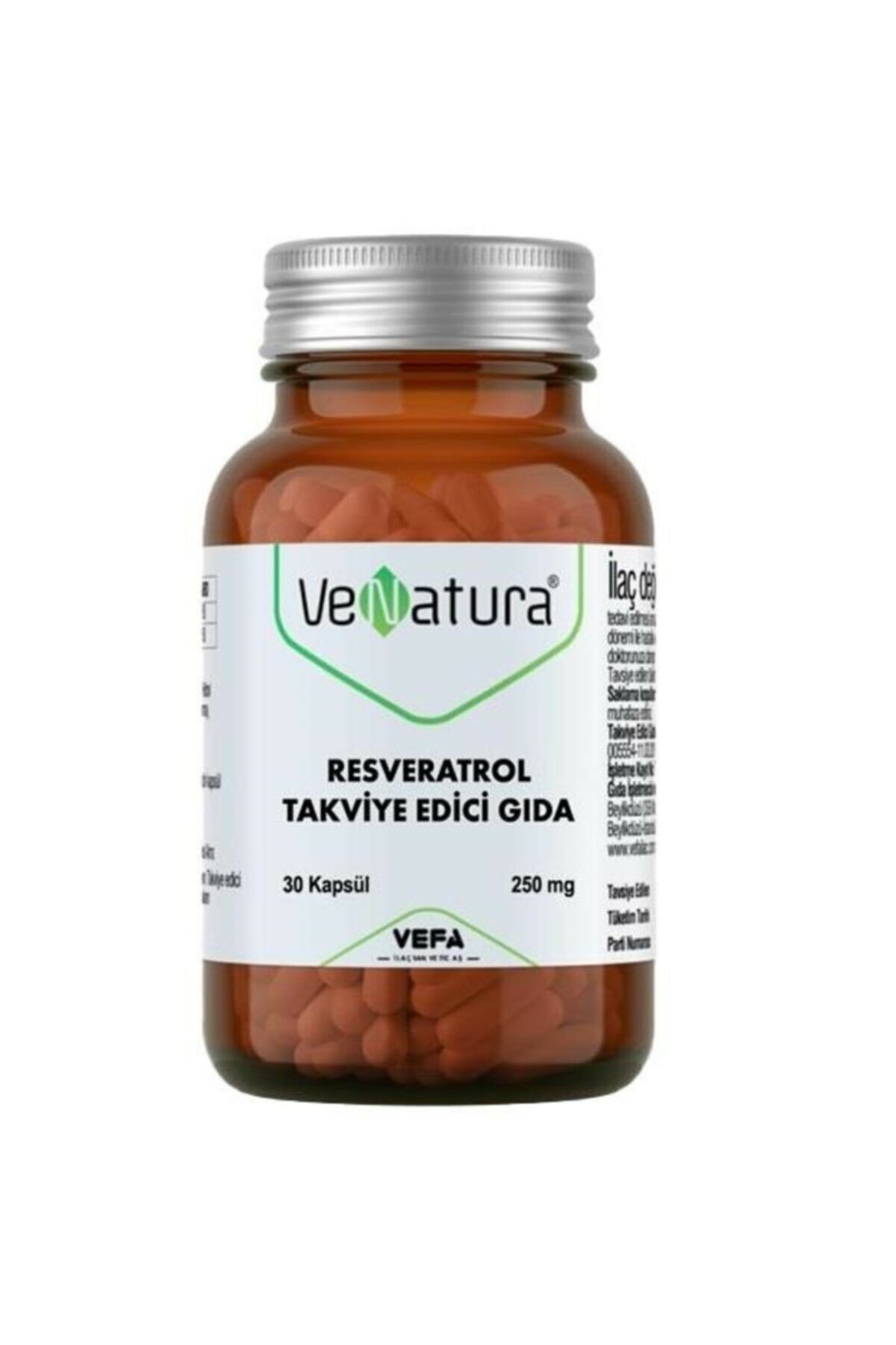 Venatura Resveratrol 30 Kapsül